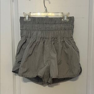 FP Movement by Free People High Waist Gray Shorts